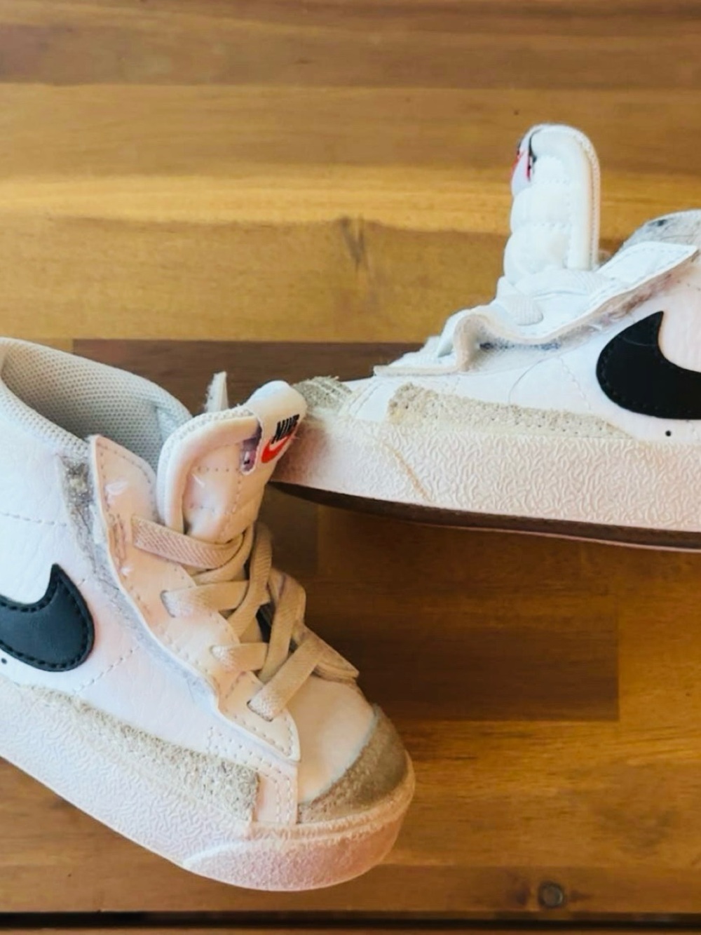 Nike Toddler White High-Top Sneakers | Nike Blazers